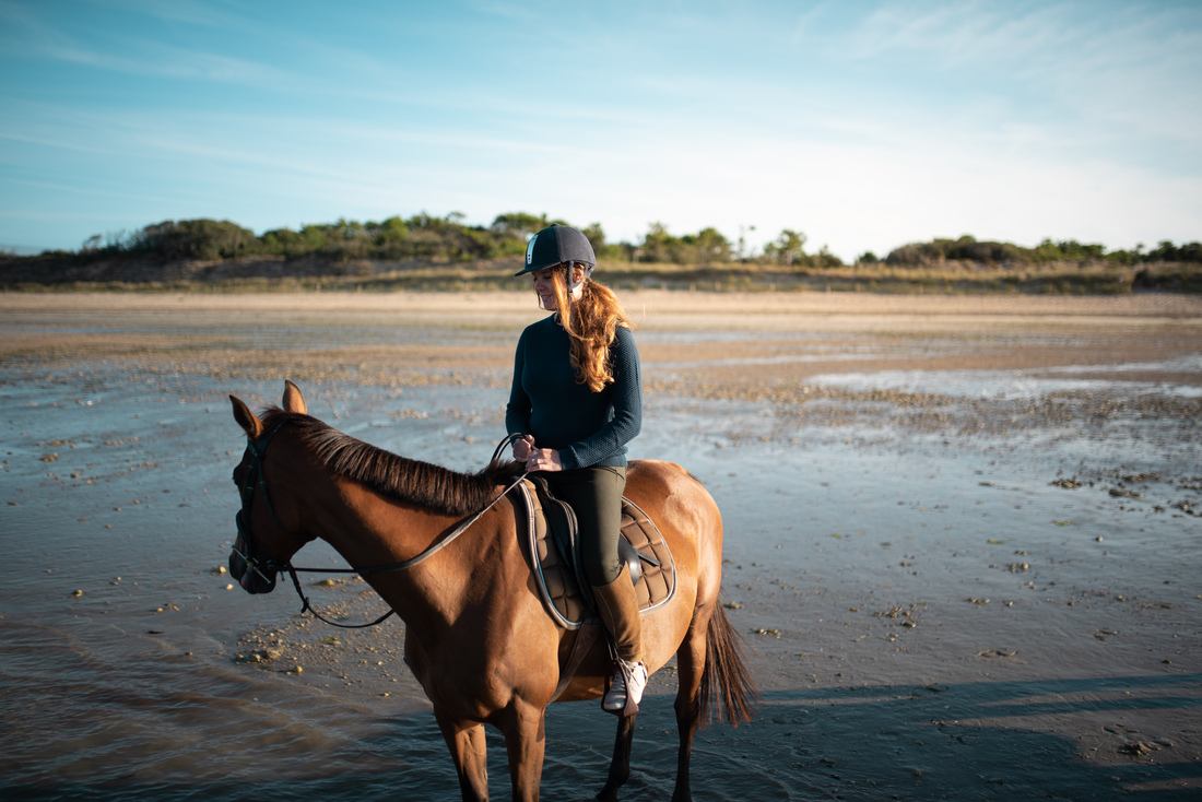 Manue sur son cheval