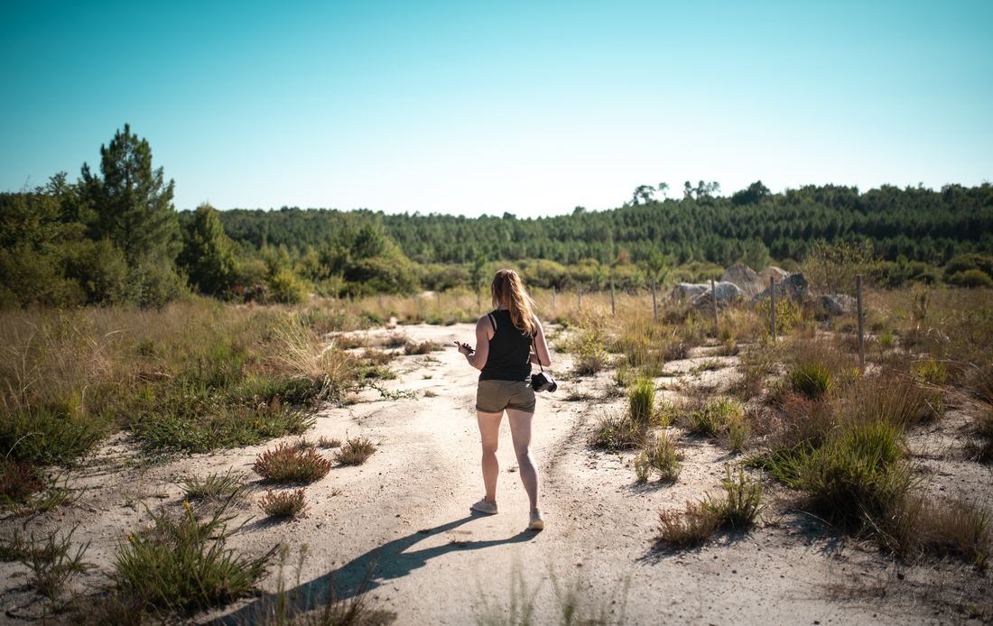 En direction du lac de Guizangeard