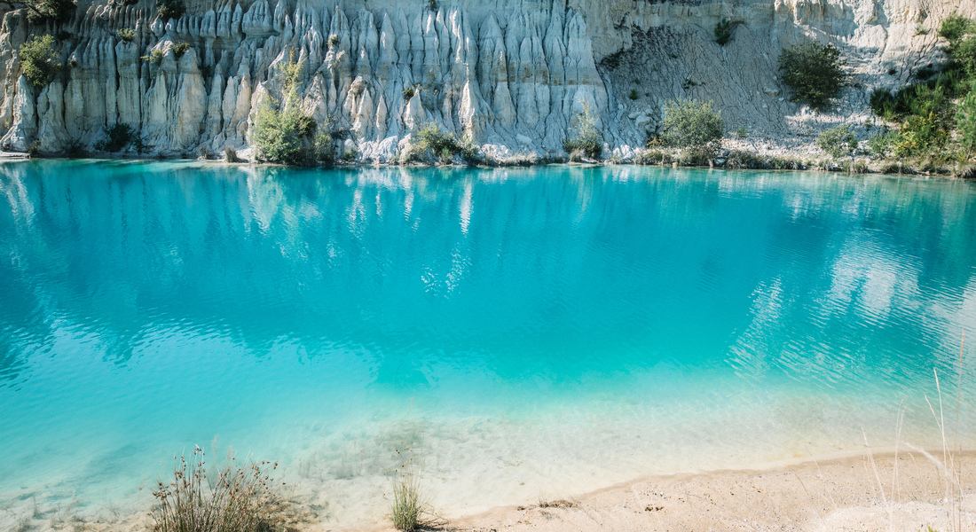 Le bleu des carrières de Guizengeard