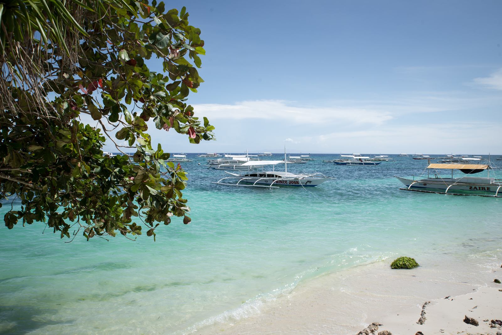 Bateau de pêche aux Philippines