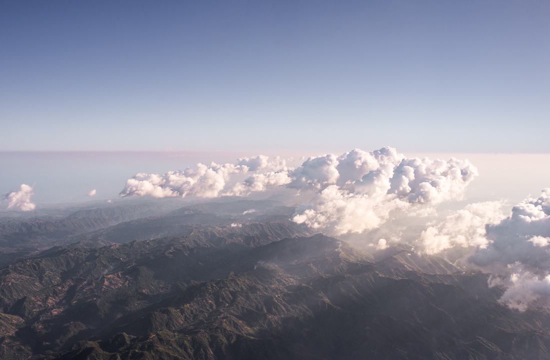 Arrivée sur l'île de Bohol par avion