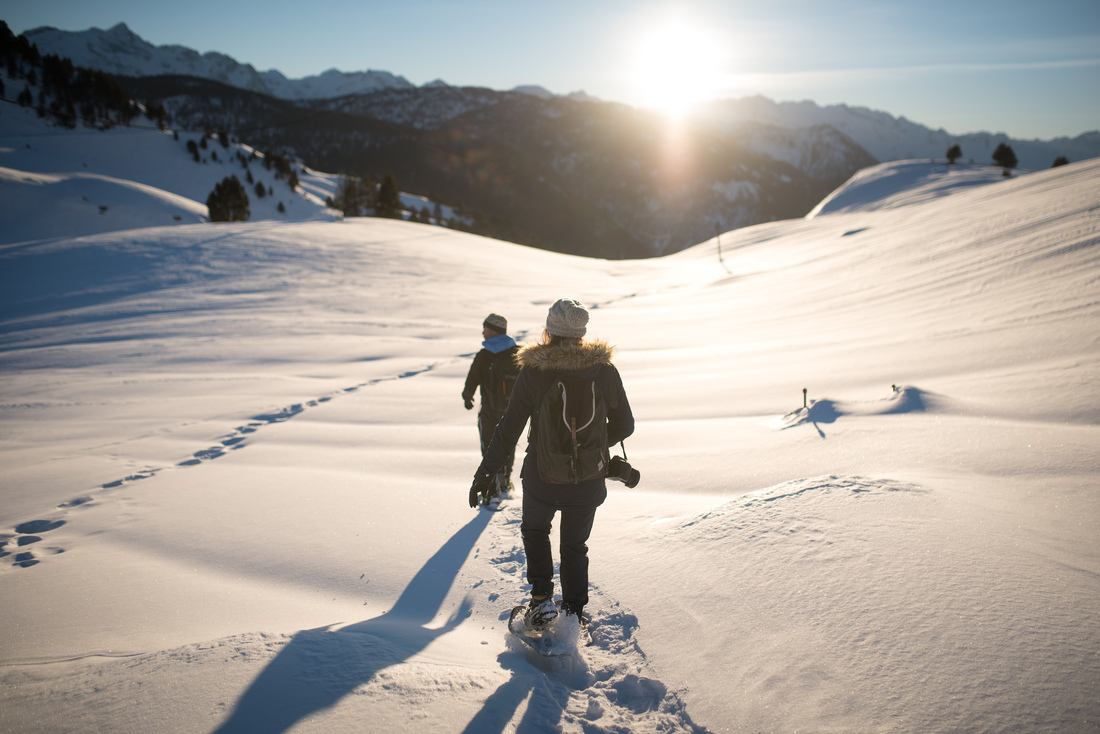 Raquettes du coté de Baqueira-Beret
