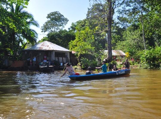 Photos du Costa Rica : Le village de Tortuguero 