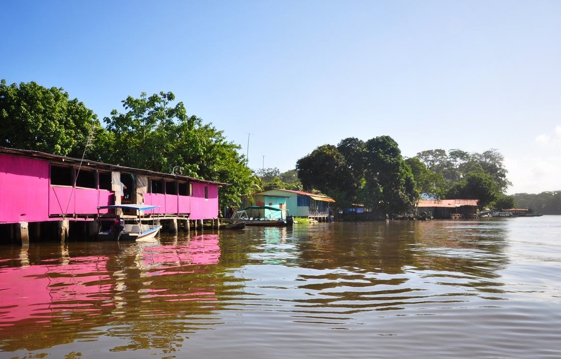Arrivée à Tortuguero, Costa RIca