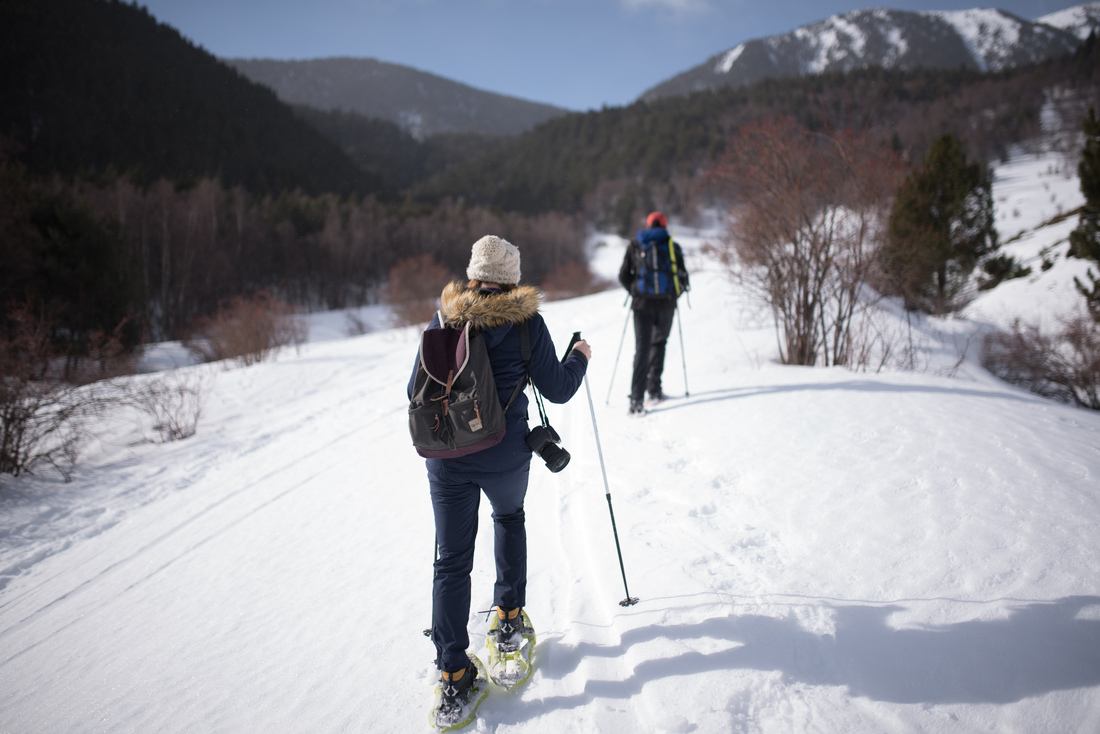 Faire de la raquette de neige dans le Parc National d’Aigüestortes