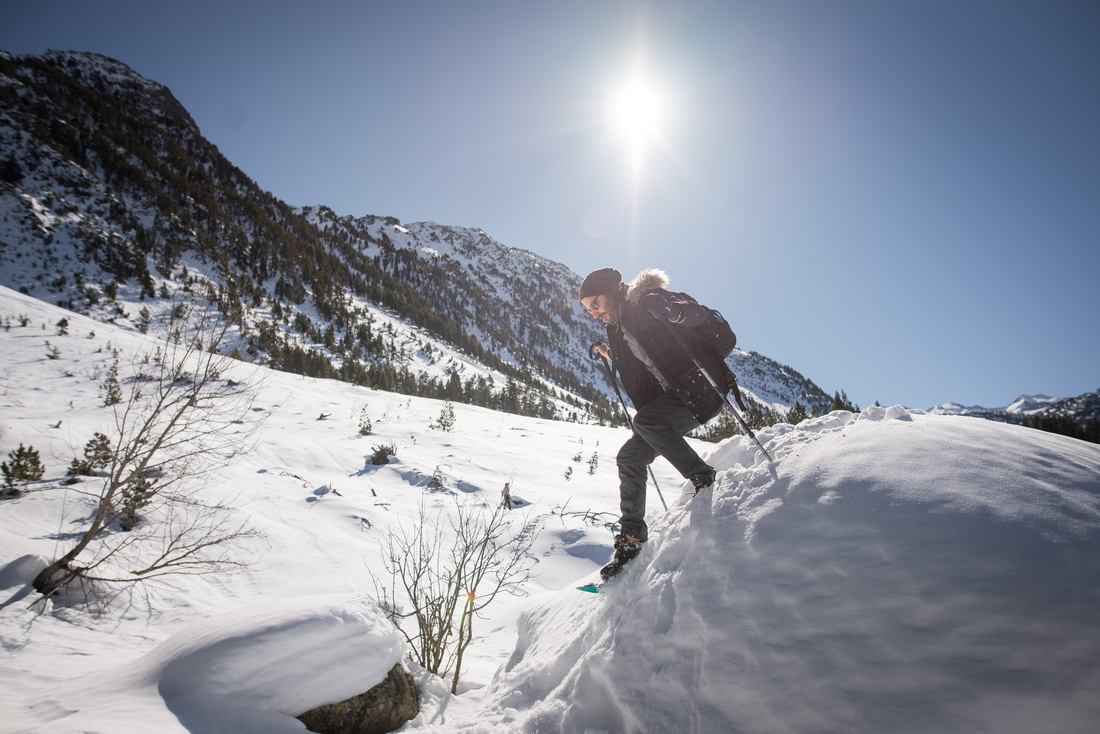 Faire n'importe quoi (mais en raquettes)