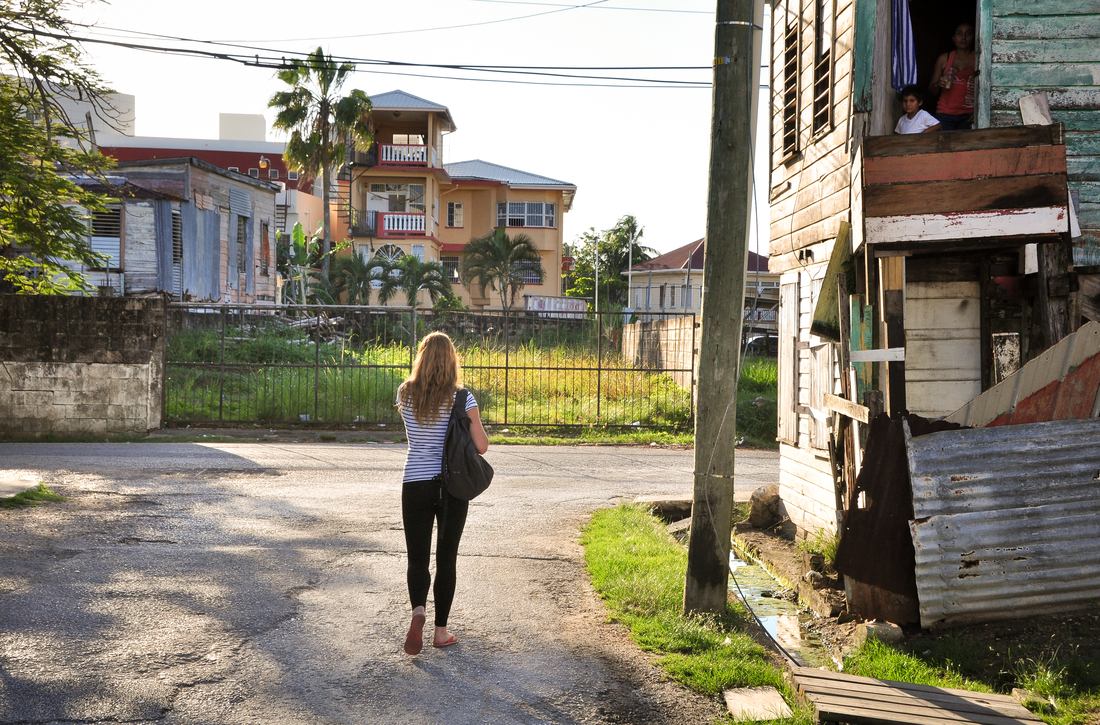 Bidonville de Belize City