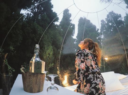Le jour où l'on a dormi dans une bulle... à la Réunion