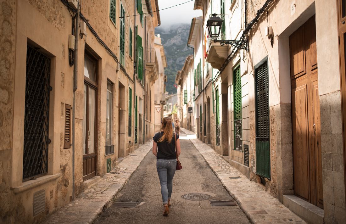 Dans le ruelles de Soller