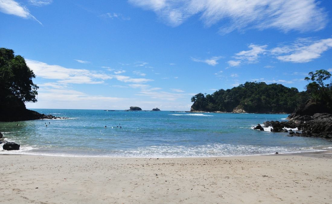 Plage du Parc Manuel Antonio au Costa Rica