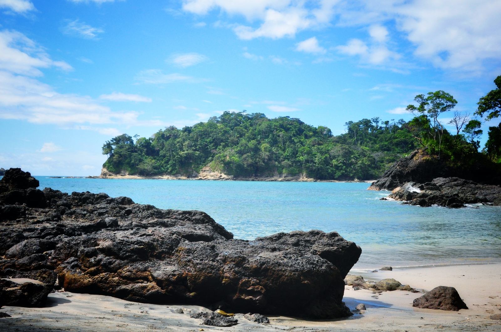 Plage, Parc Manuel Antonio au Costa Rica