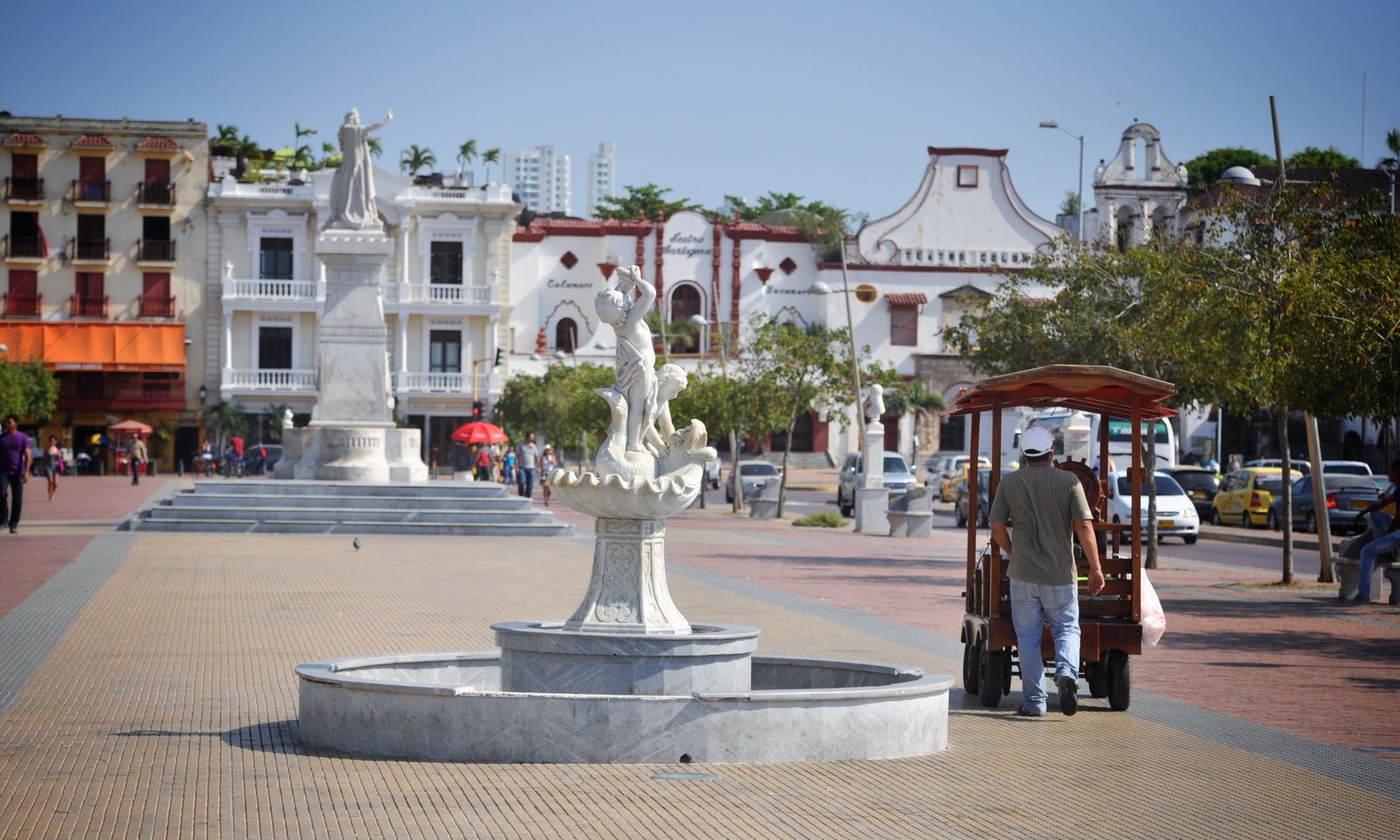 Statue de Carthagène des Indes