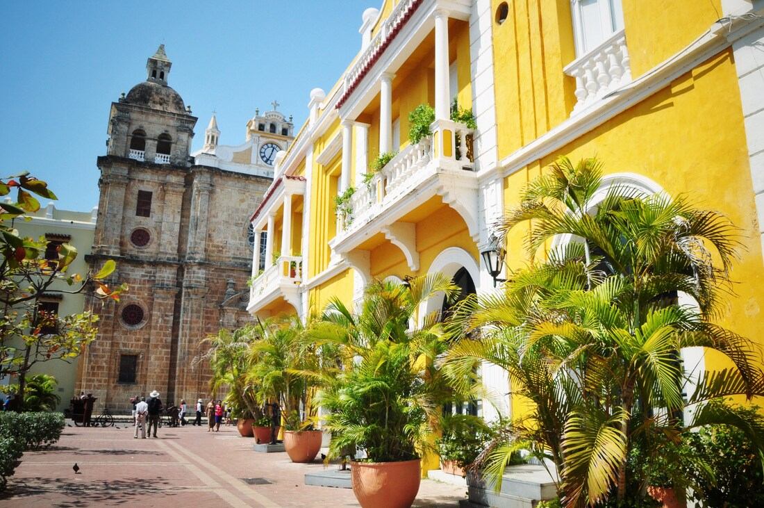 Jolies rues de Carthagène des Indes