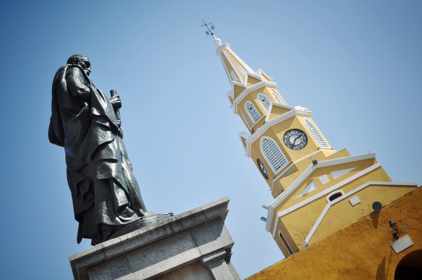 Plaza de los coches, Carthagène, Colombie