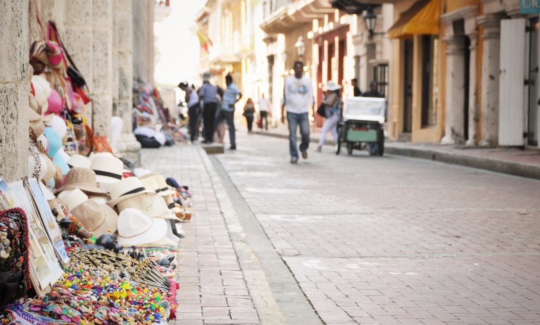 Rues de Carthagène des Indes