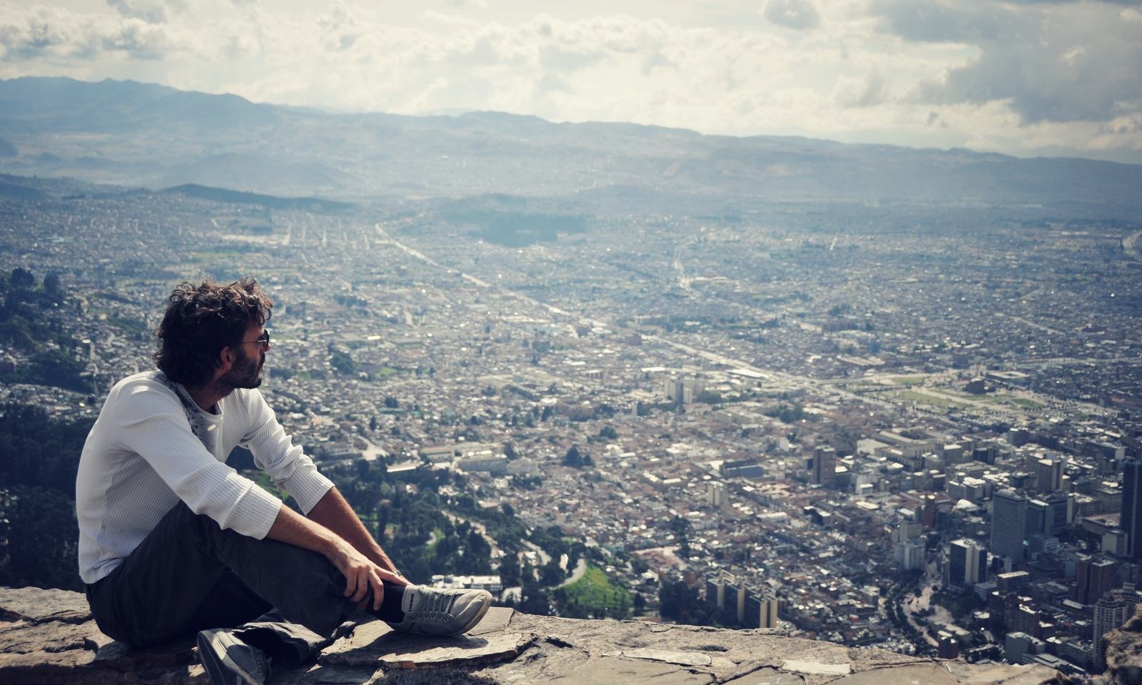 Au dessus de Bogota, Colombie Au dessus de Bogota, Colombie