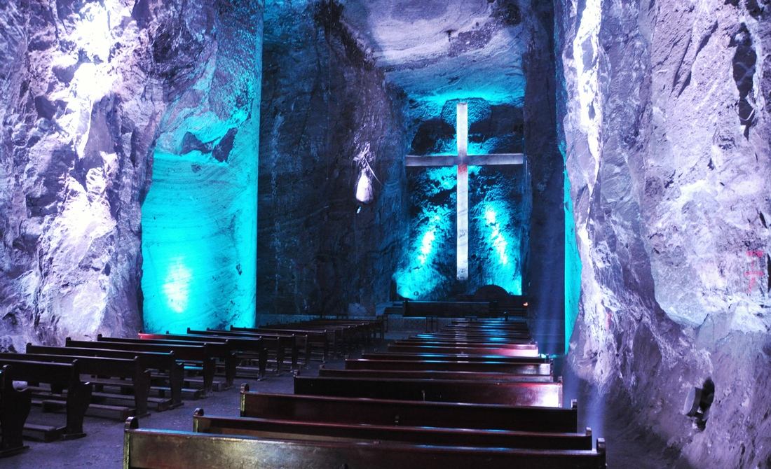 Cathédrale de sel, Zipaquirá , Colombie