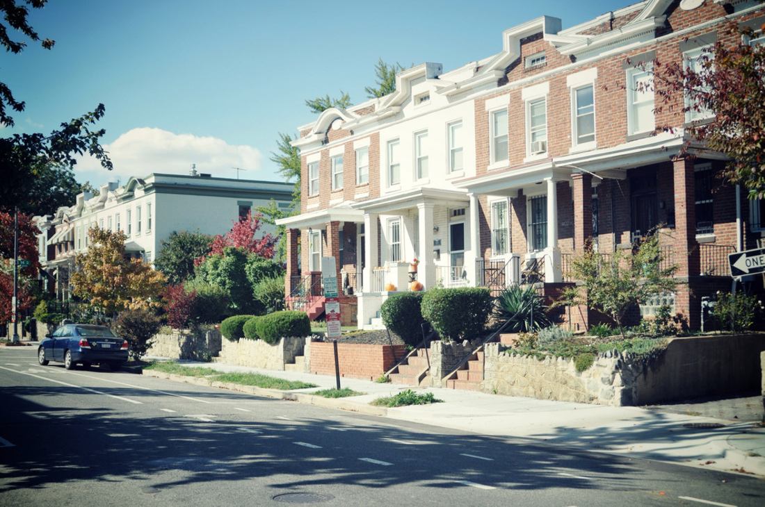 Rue de Capitol Hill à Washington