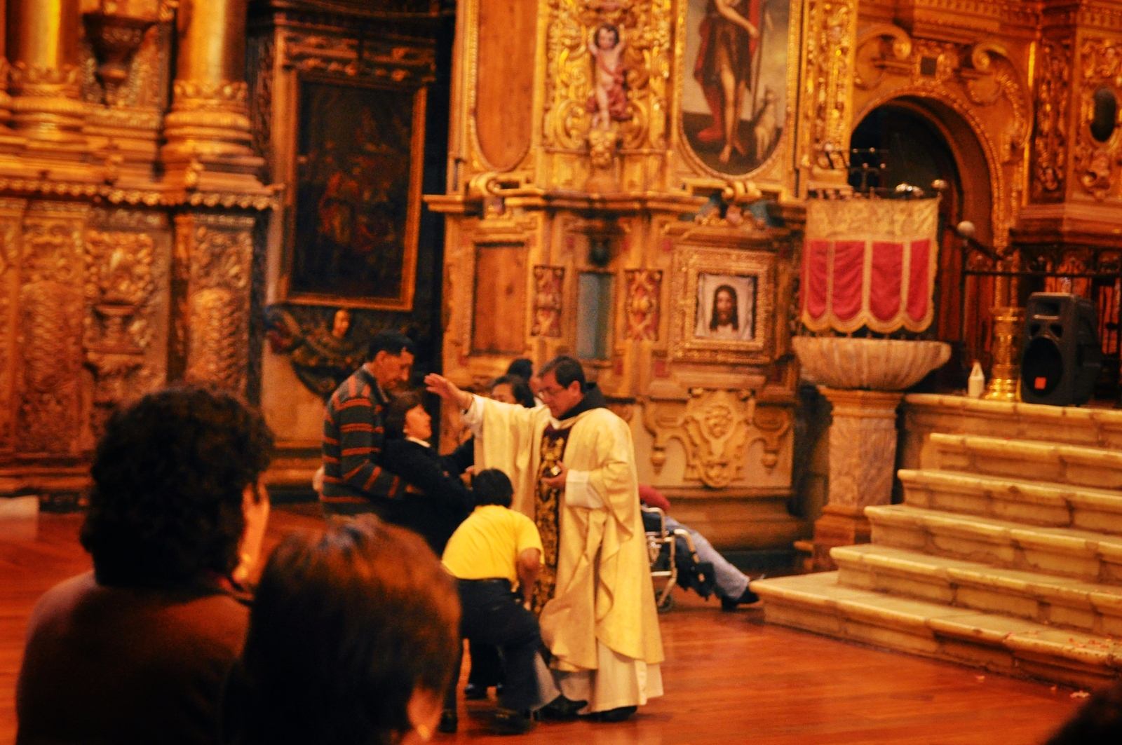 Messe à Quito, Equateur